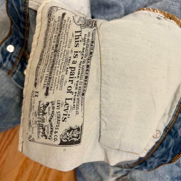 501 CT Levi Women's Jeans - Picture 7 of 7